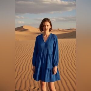 Ronni Nicole Blue Dress Size XL NWT